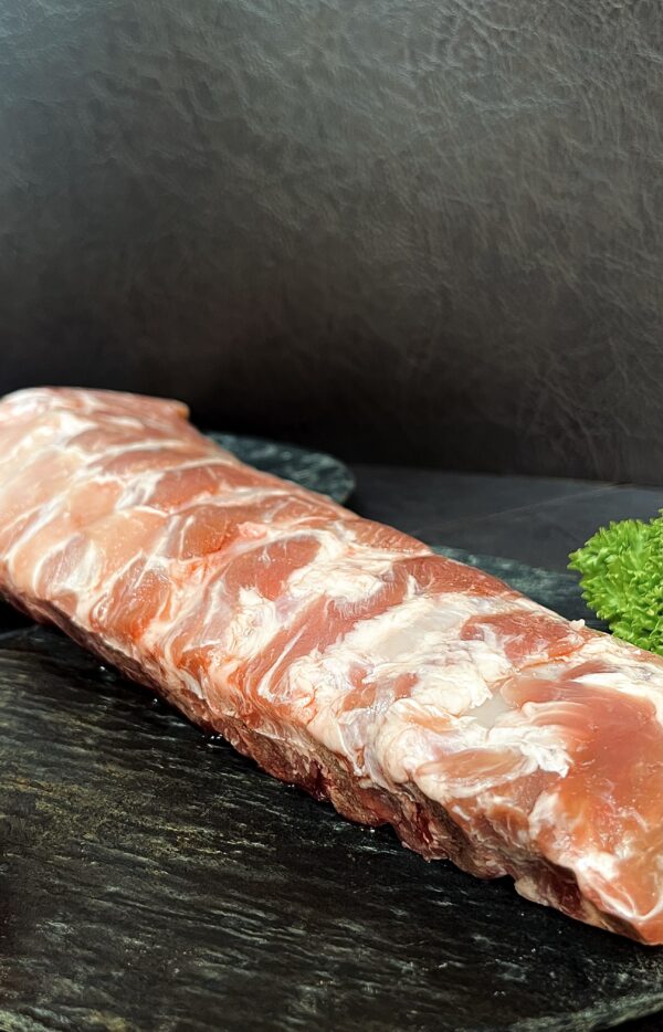 Ongm. Spare ribs zijaanzicht Ruigenhilvlees