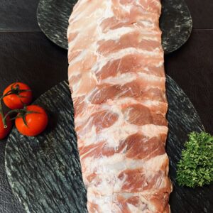 ongemarineerde spare ribs Ruigenhilvlees